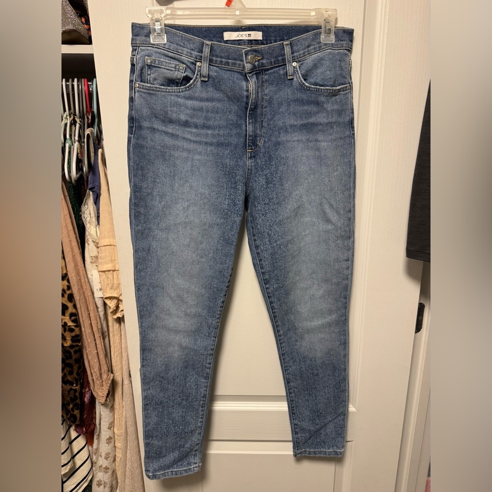 Joes Jeans High-Rise Skinny Jeans in Medium Blue